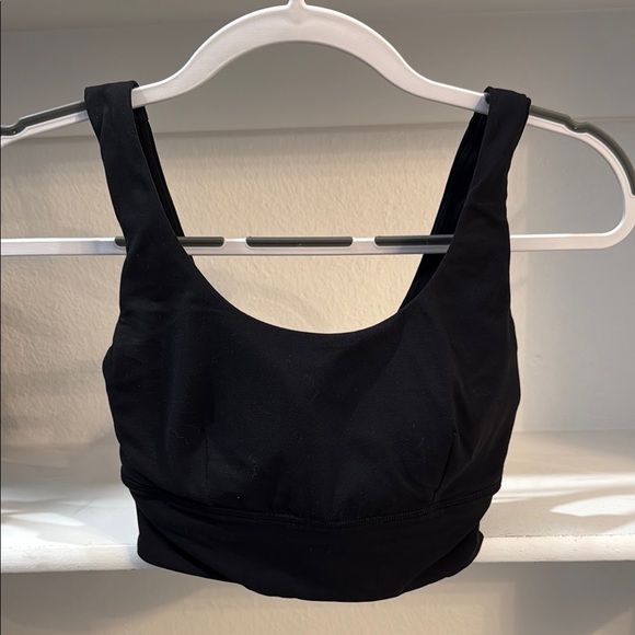 Lululemon Black Sports Bra - Picture 1 of 3